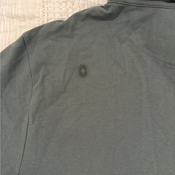 FIGS PRO Piqué Men’s Scrub Polo Green Short Sleeve Pima Cotton Large - Picture 7 of 8